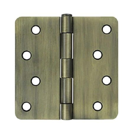 Patioplus 4 x 4 x 0.25 in. Radius Hinge Steel-US5 PA3833431